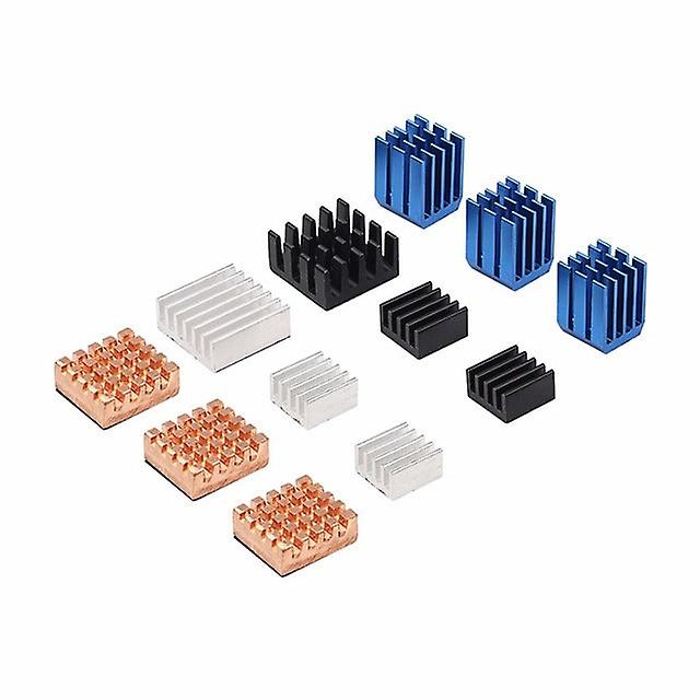 12 Pcs Lot Raspberry Pi 3 Heat Sink Copper Aluminum Heatsink Radiator Cooler Kit For Raspberry Pi 3b+ Plus 2