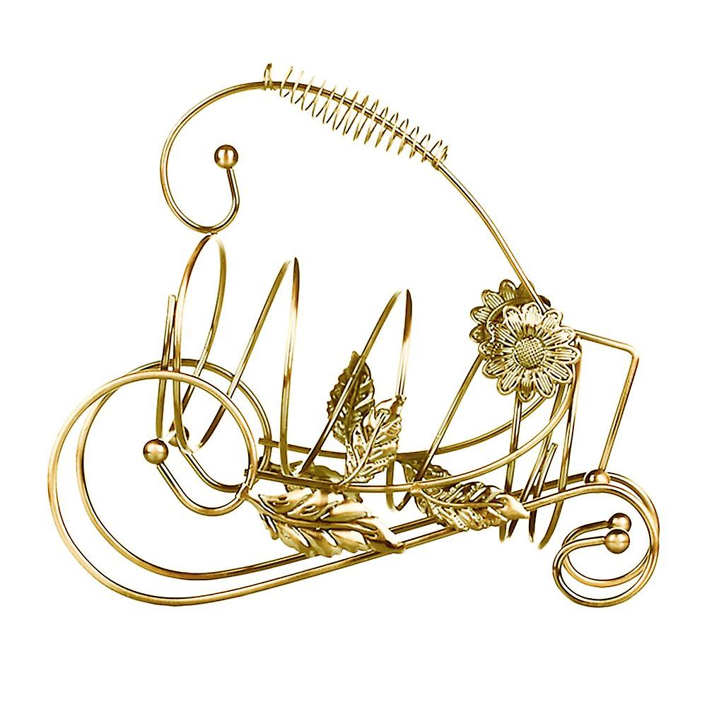 Gold Creative Wine Rack