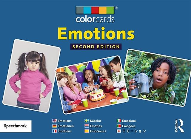 Emotions Colorcards by Speechmark Paperback Book
