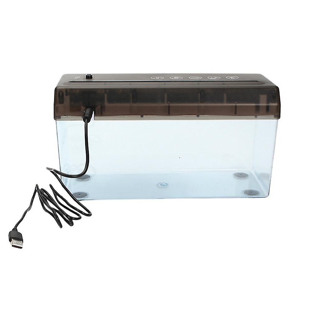 Usb Electric Dual Purpose Paper Shredder Desktop Mini Financial Bill A4 Paper Shredder Paper Cutter