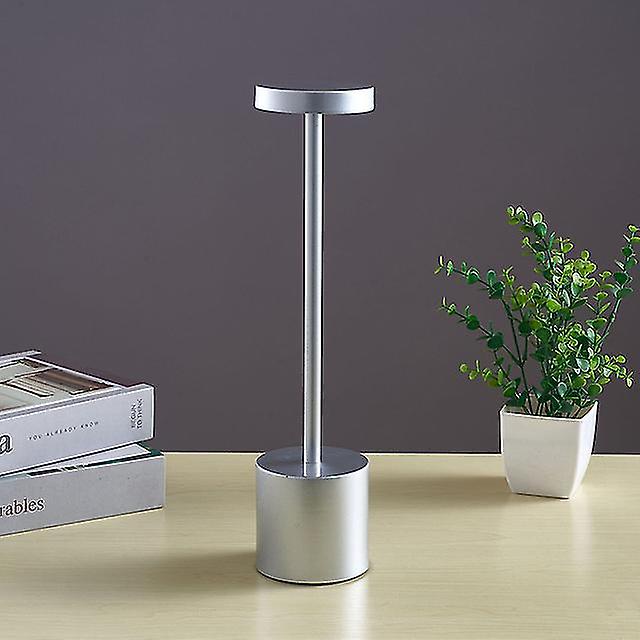 Rechargeable Table Lamp Led Touch Sensor Desktop Night Light Wireless Reading Lamp For Restaurant Hotel Bar Bedroom Decor Light
