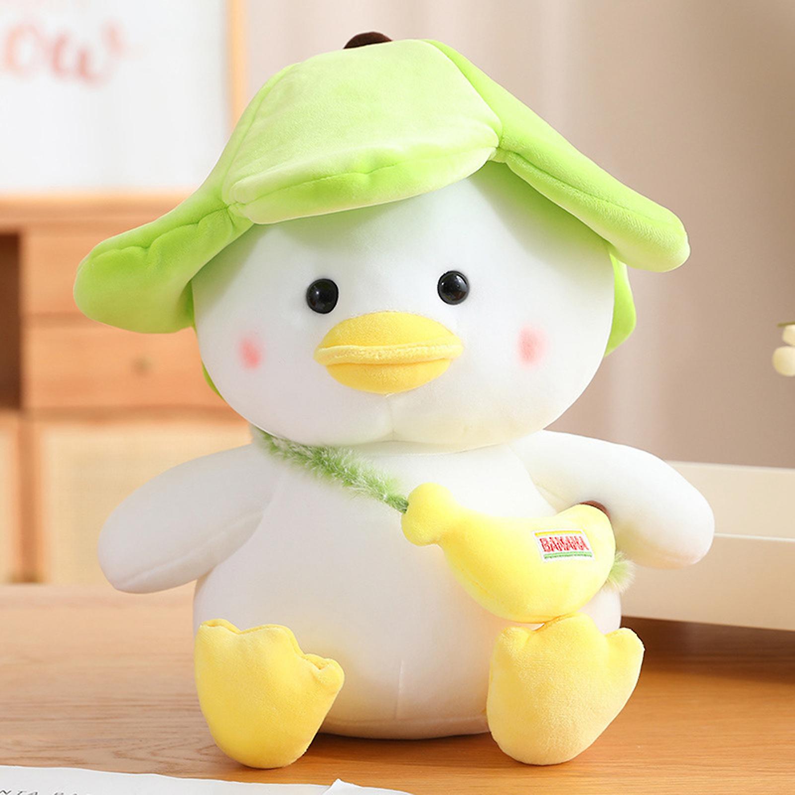 Lovely Banana Duck Plush Toy Stuffed Doll Creative Cute Simulation Stuffed Toy For Baby Sleeping Hugging Plush Toy