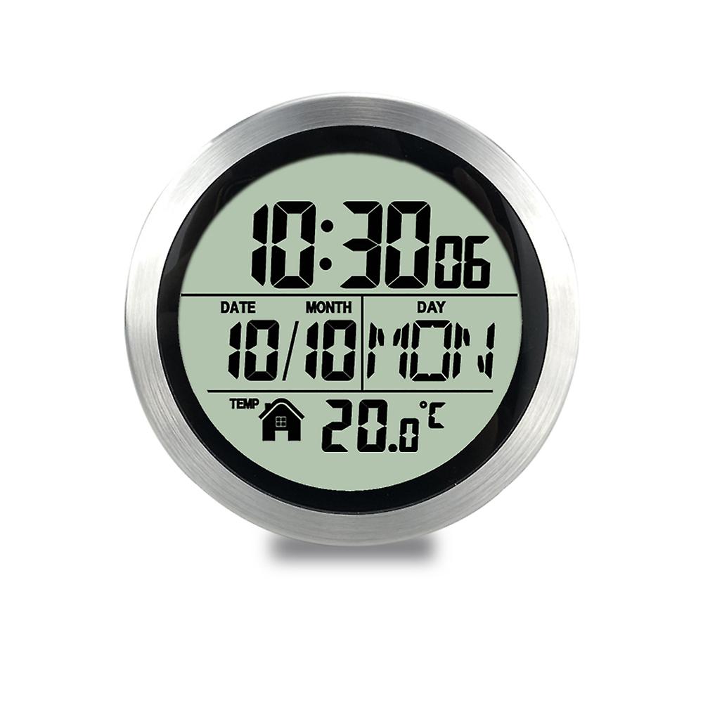 No Punching Suction Cup Clock Home Clock Waterproof