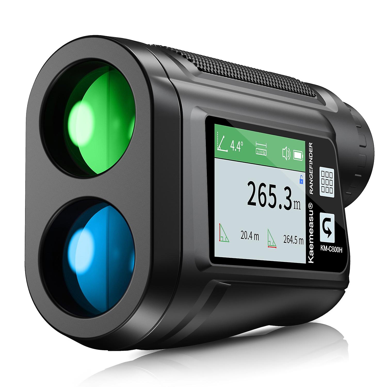 Golf Rangefinder with LCD Touch Screen 6X Magnification 600M / 800M USB Rechargeable Range Finder Di