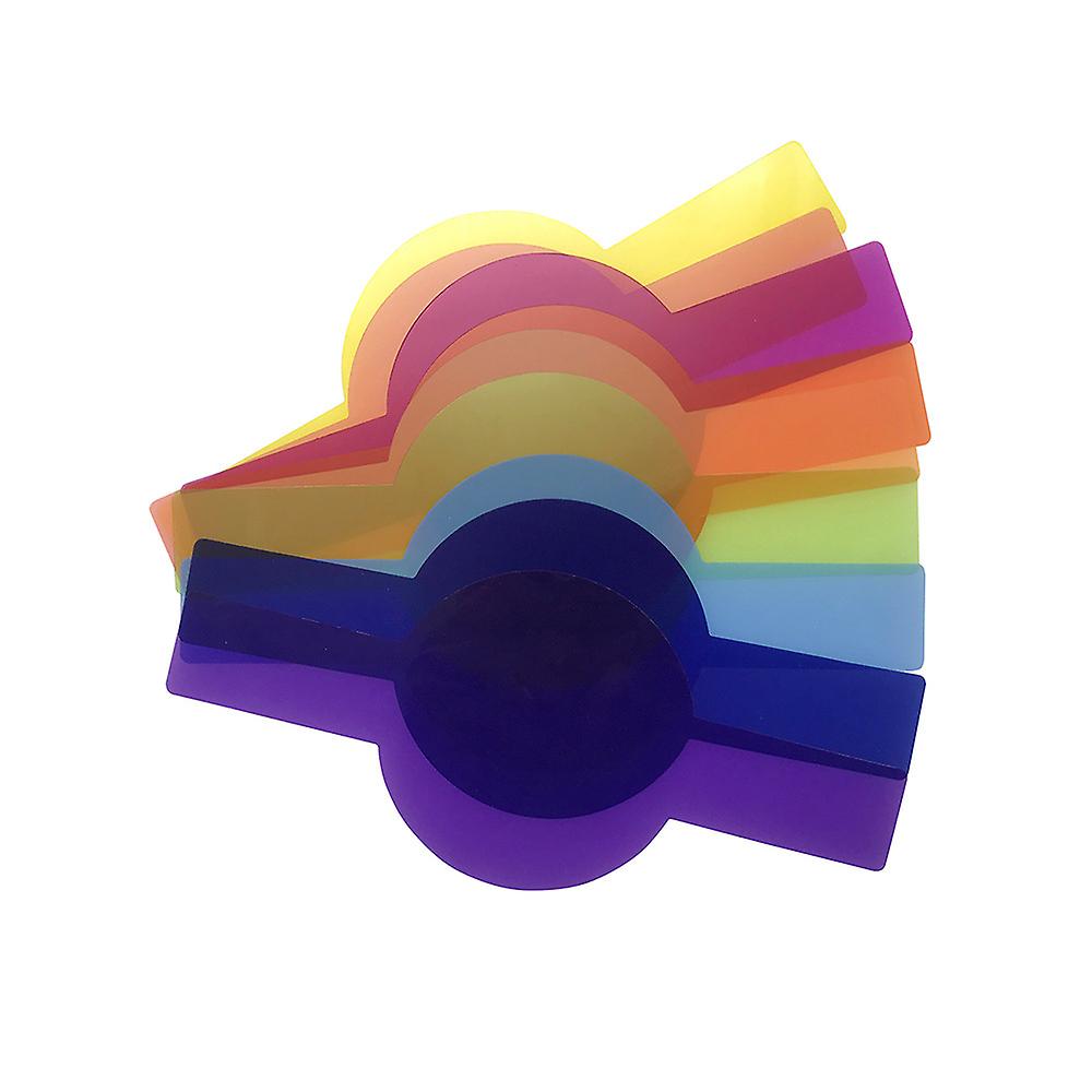 Färgfilter Flash Gels Färgark Belysning 20 stycken ljusfilter diffusorset ger 20 olika färgtemperaturer för att skapa olika ljus.