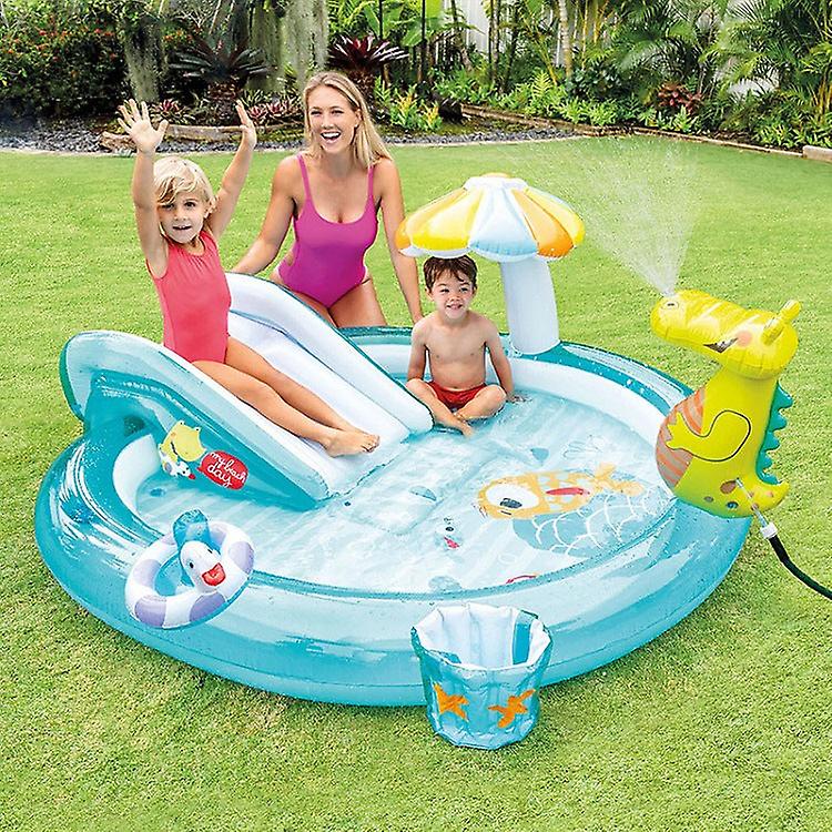 Slide Water Jet Park Pool Child Play Pool