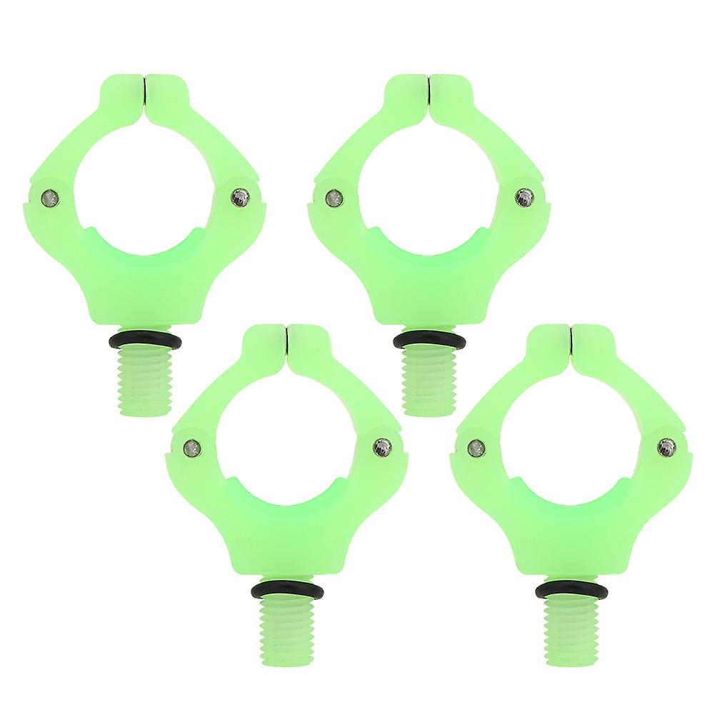 ZPSHYD Fishing Magnetic Bracket Head, Automatic Adjustment Fishing Rod Tail Rest Holder Tool Accessories for Fishing(Green)