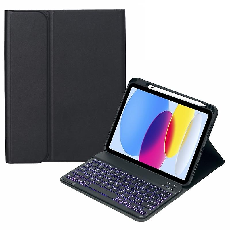 Bluetooth Keyboard Leather Case For iPad 10th Gen 10.9 2022