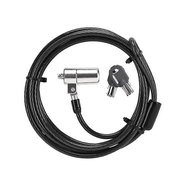 Targus Defcon Security Cable Laptop Key Lock Cable Black Silver 1.85m ASP48EU