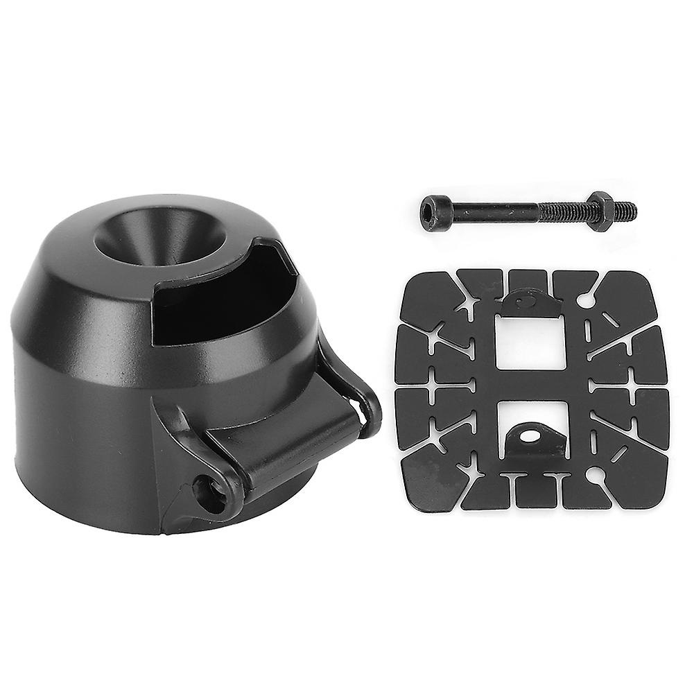 Support de manomètre noir de 60 mm pour tableau de bord de voiture