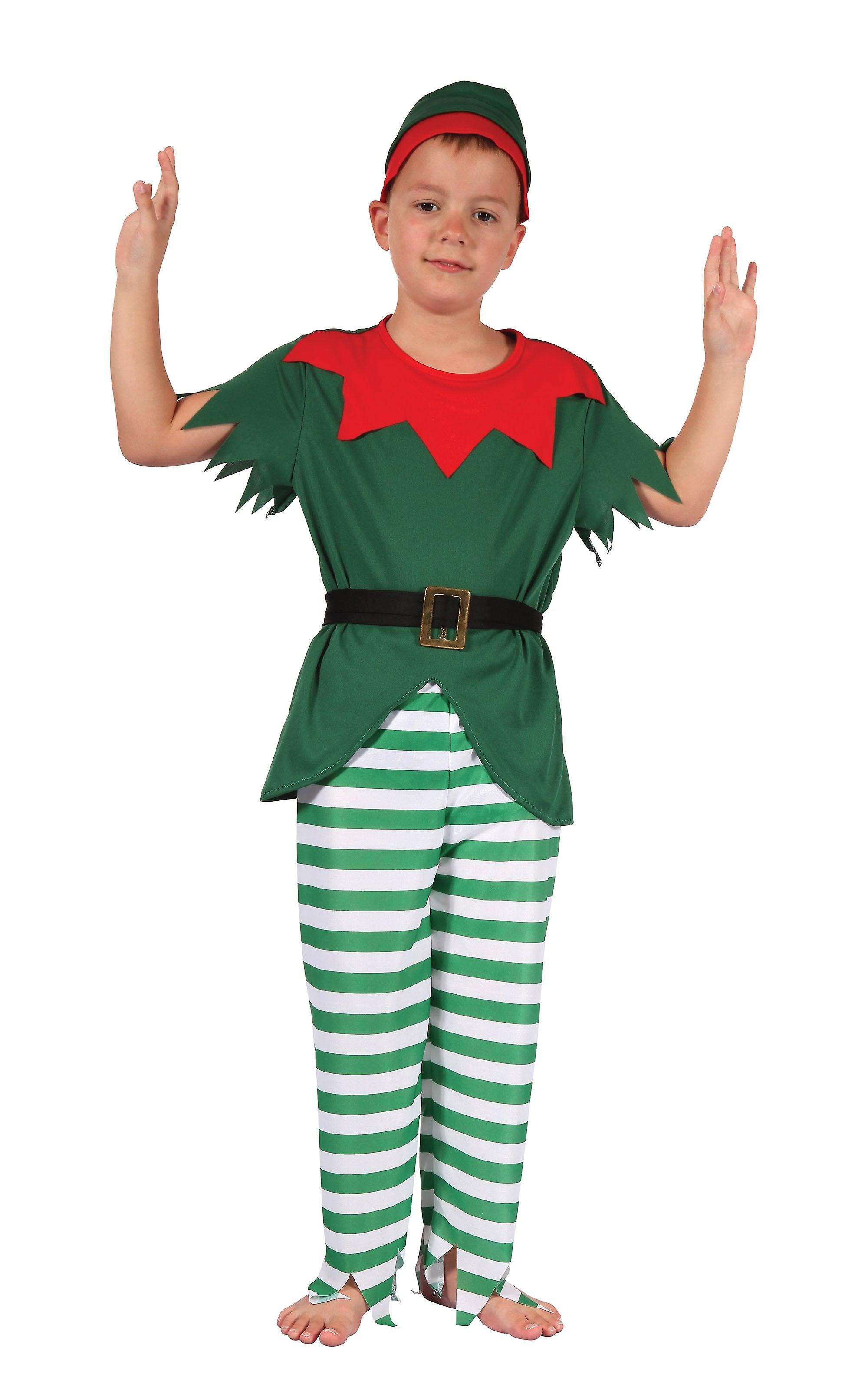 Santa's Helper Boy Childrens Costume Cc523