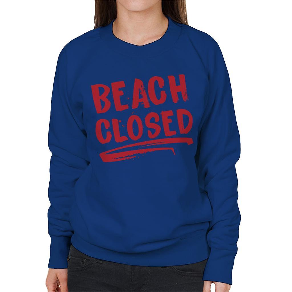 Jaws Beach Closed Women's Sweatshirt