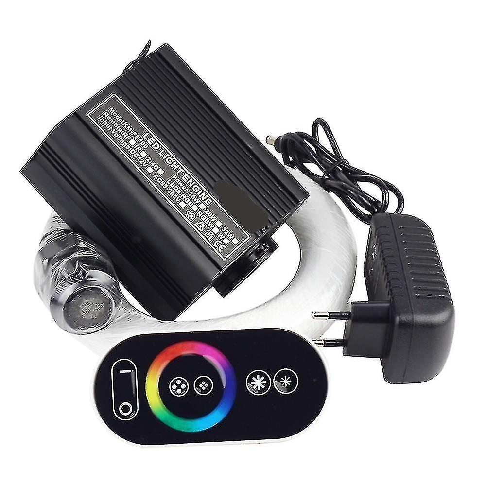 Rgb Fiber Optic Star Light Ceiling Kit, Led Lights Engine Rf Touch Control