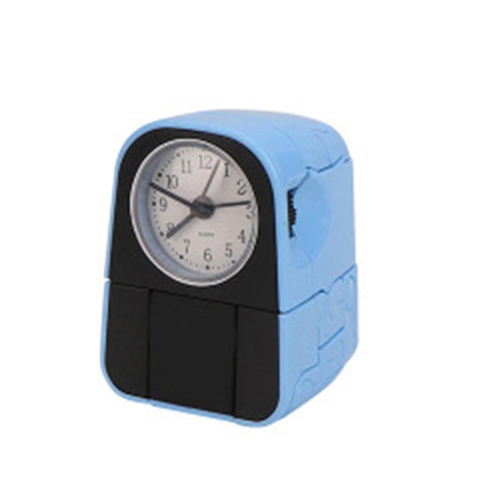 Cartoon Deformation Machine Dog Alarm Clock Cute Transform Dog Toy Alarm Clock for Kids Non-Ticking