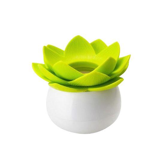 Lotus Dustproof Cotton Swab Bud Holder Toothpick Dispenser Storage Box Case