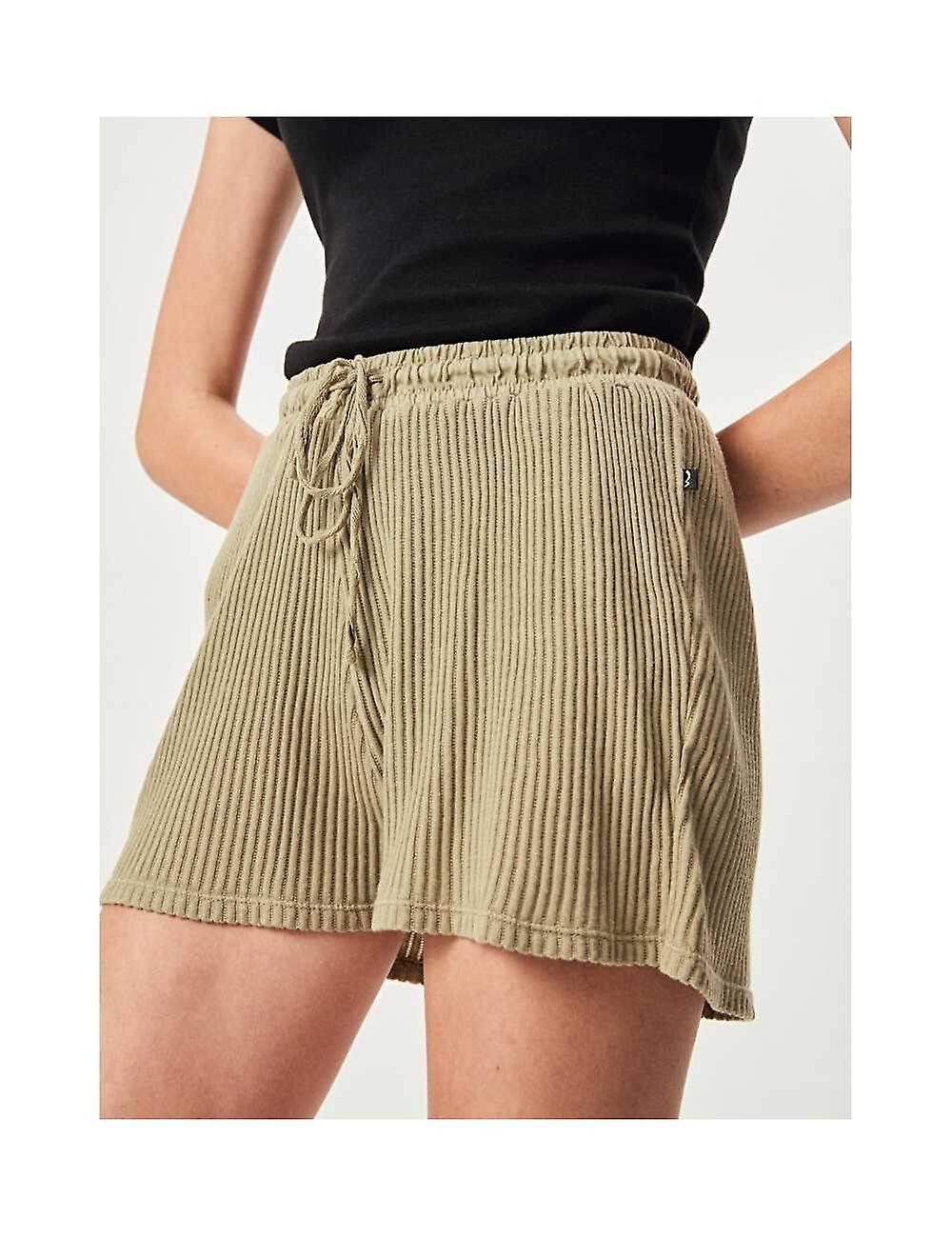 Ltb Short Donna Nitabe Kaki Rigato