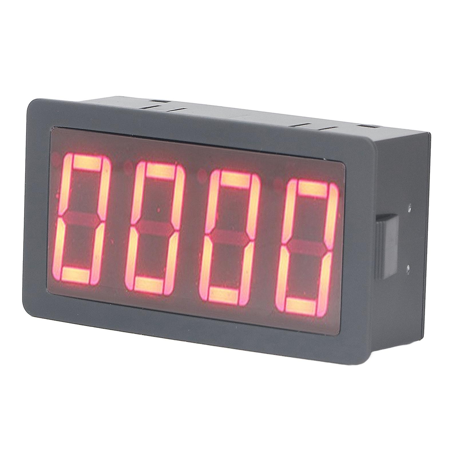 Intelligent Digital Frequency Meter Counter LED Relay Output Countdown Timer 100khz DC8‑24V 