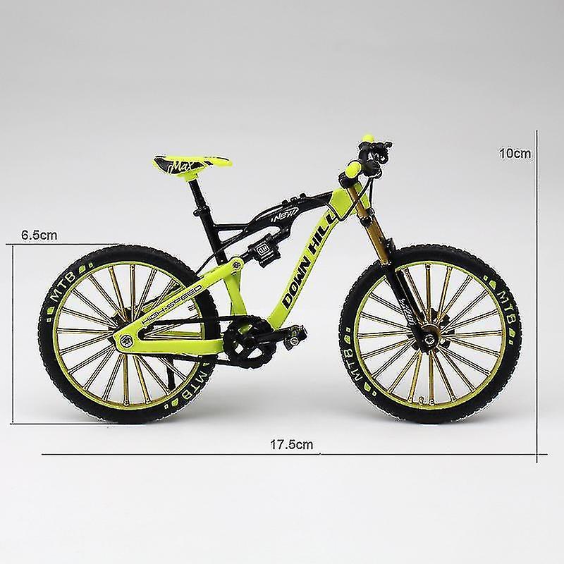 Mini 1:10 Alloy Bicycle Scale Model  Simulation Ornament Finger Bikes Toy Creative Alloy Bicycle Mod