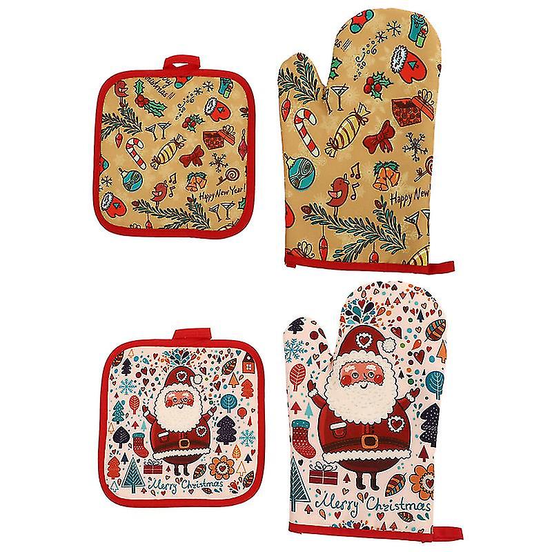 2set Heat Insulation Glove