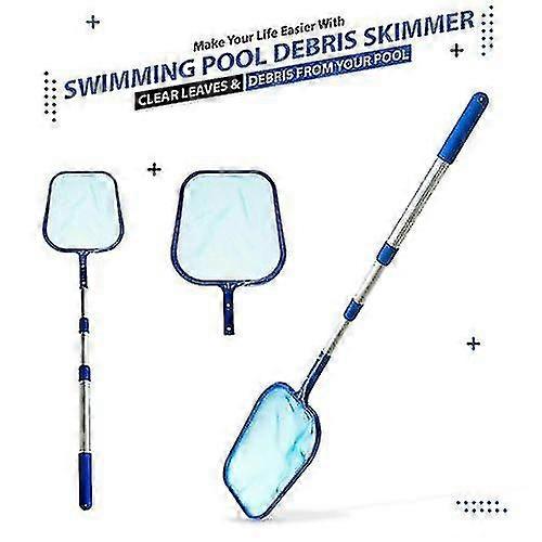 Swimming Pool Debris Skimmer Leaf Mesh Net Cleaning Scoop Pond Tank Leaf Scoop