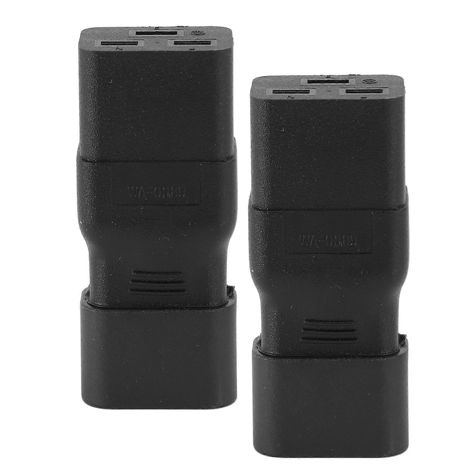 Server napájacieho adaptéra IEC320 C14 na IEC320 C19 Konektor konverzie PDU Napájací adaptér UPS