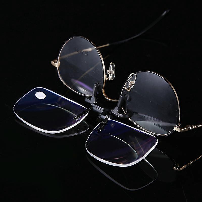 25x Magnifier Glass Magnifying Glasses With Clip For Home Reading Clip On Flip Up Spectacles Magnification Magnifier