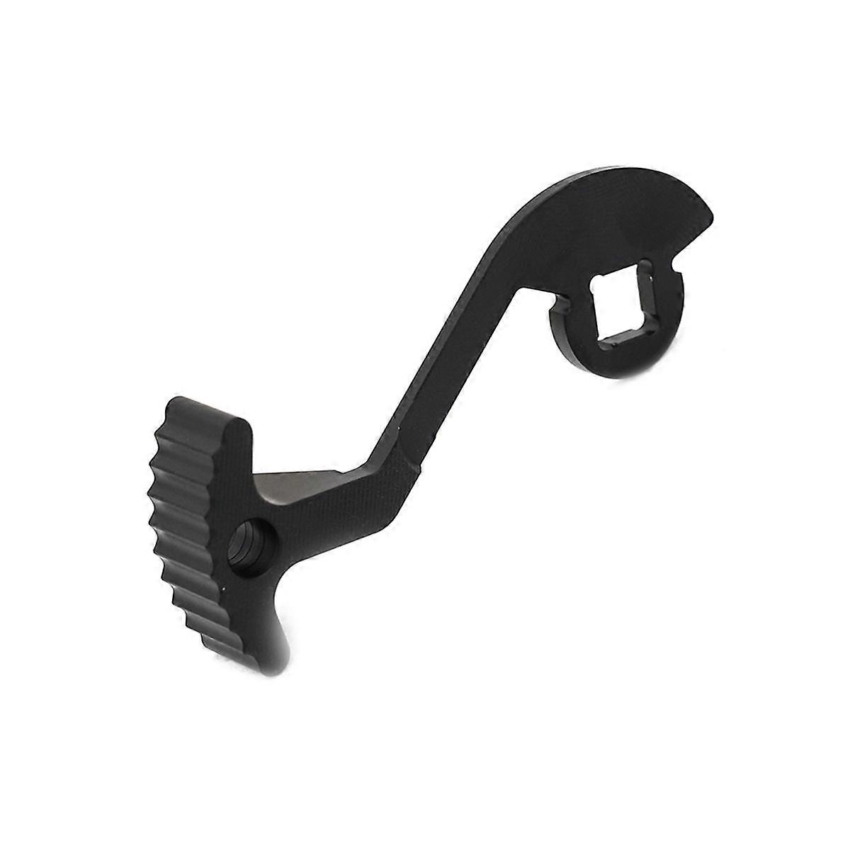 One-Handed Control Transmitter Steering Wheel Trigger Thumb Lever for Noble NB4 NB4+ Controller Upgrade Black