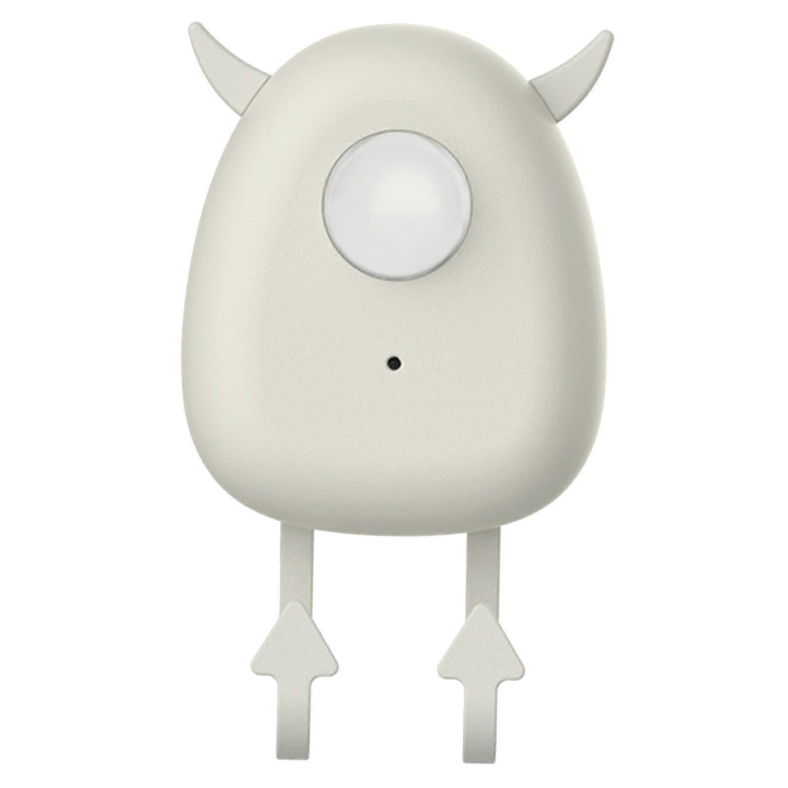 Exit Voice Broadcast Reminder Go Out Human Body Infrared Induction Cute Smart Electronics White