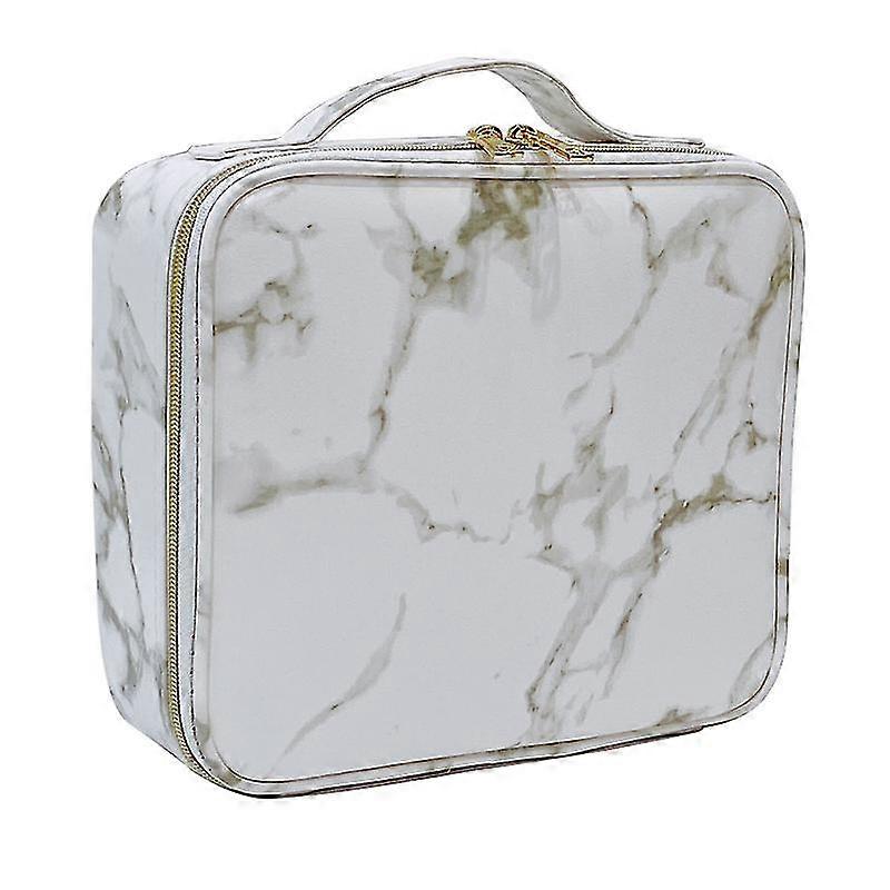 Make-up Bag With Divider - Marble