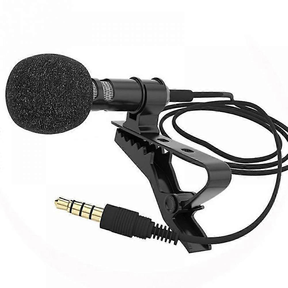 Mobile Phone Microphone Live Recording Lavalier Microphone 3m