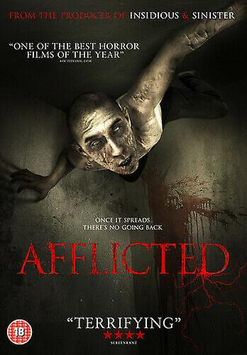 Afflicted DVD (2014) Derek Lee cert 18 - Region 2