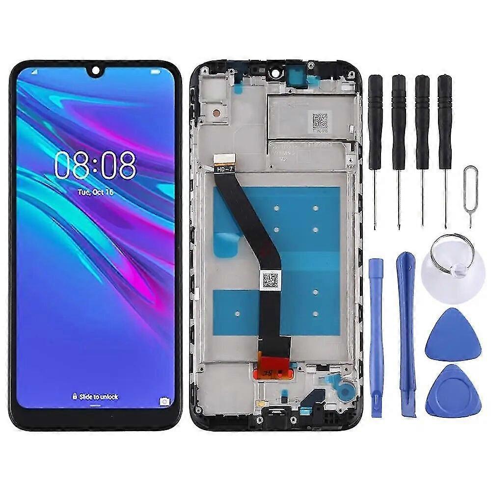 Lcd Screen And Digitizer Full Assembly With Frame Compatible Huawei Y6 (2019) / Y6 Pro (2019) / Enjoy 9e