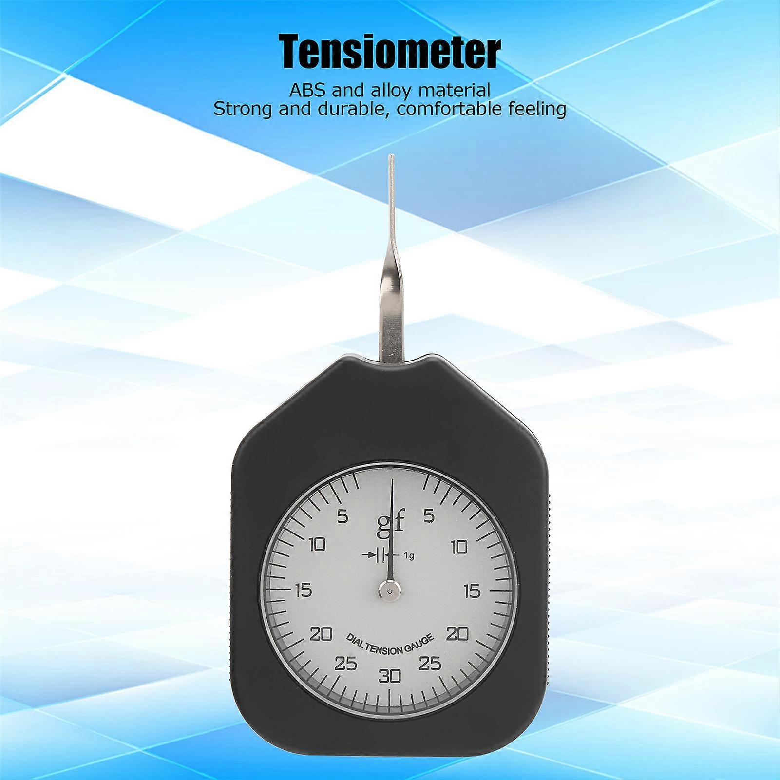 Dial Tension Gauge, 0.2g Graduation Value 10g Meetwaarde Gauge Force Meter voor Elektronische Schakelaar voor Relais Contactdruk