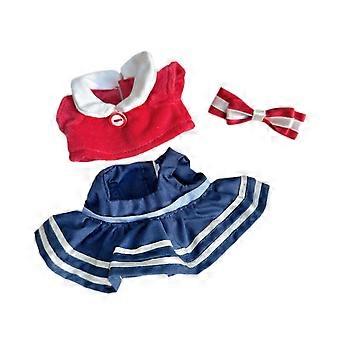 Plush Doll Clothes Dress Up DIY for 10-15cm Doll Comfortable Cartoon Dress Set