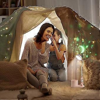 PORFOYO Schreibtischlampe Kinder - LED Mit Wireless Charging & Stifthalter