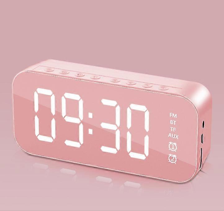 Multifunctional LED digital alarm clock, bluetooth speaker, bedside desktop luminous electronic music box