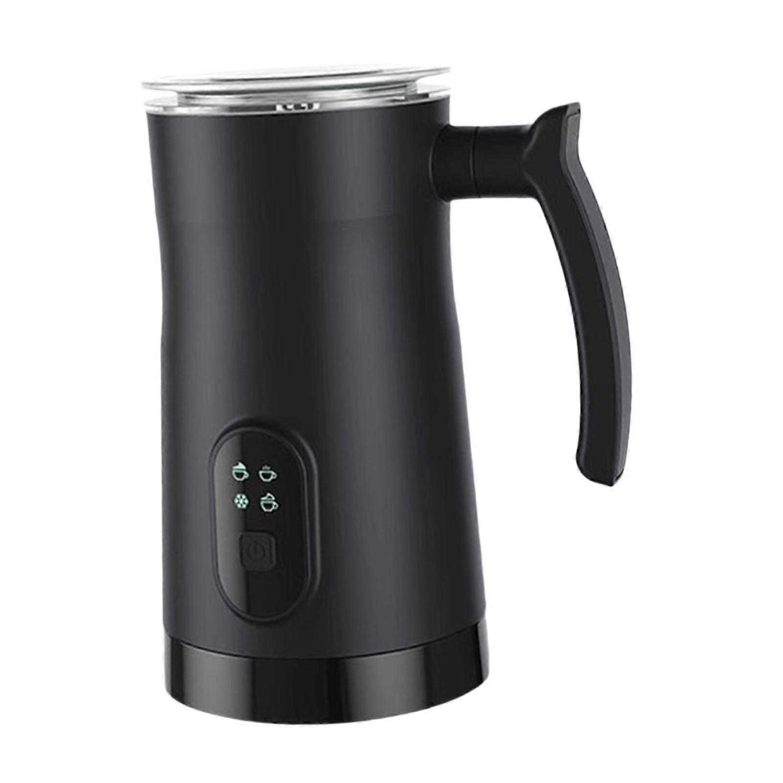 Elektromos tejgőzölő 350ml automata tejmelegítő kávéhoz Macchiato Latte fekete