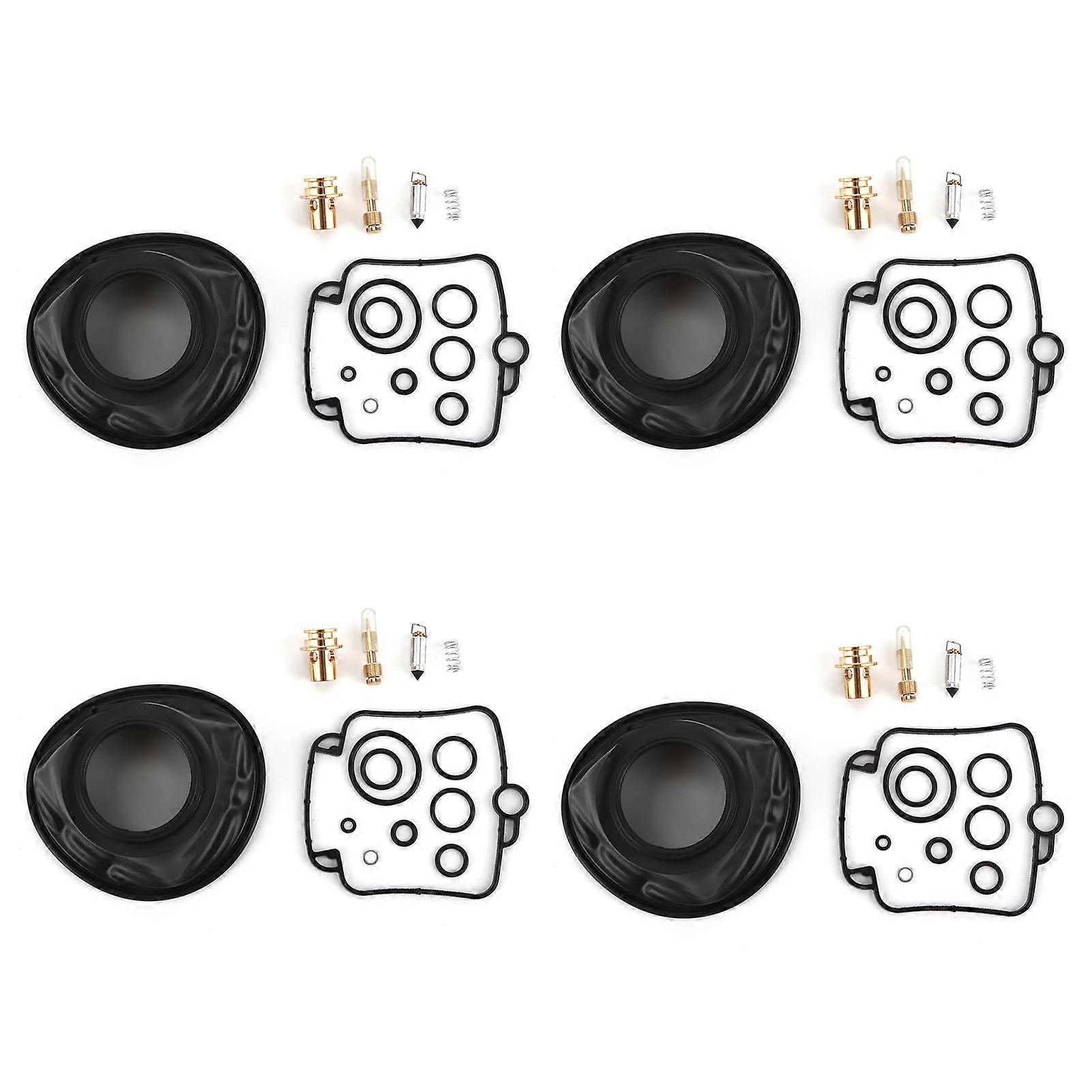 4Sets Motocykl Karburátor Opravy Kit Údržba Díly Vhodné Pro Suzuki GSXR 750 / 750W YEMAA