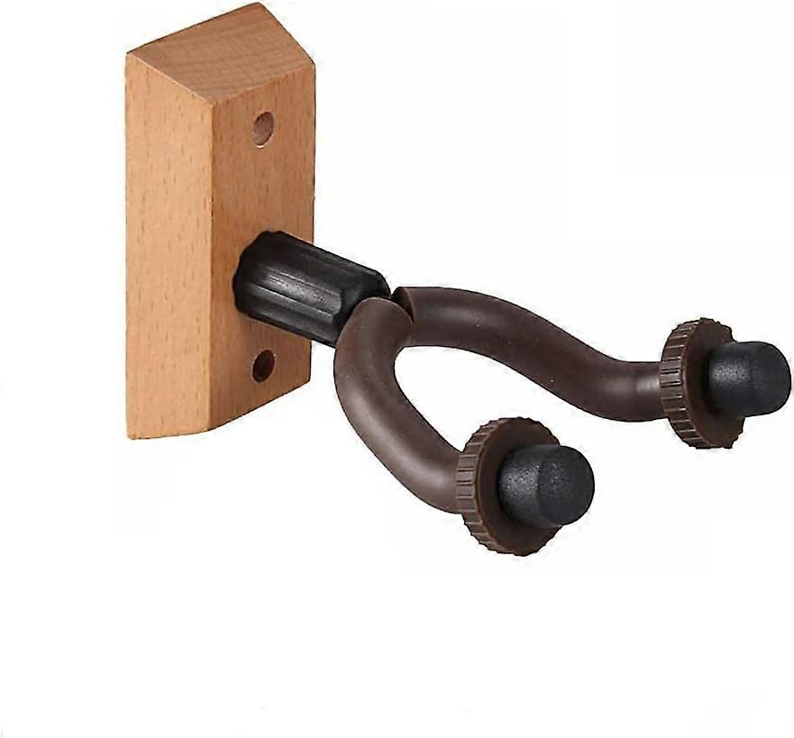 LINJOU Gitarre Wandhalterung Display-Halterung Gitarre Kleiderbügel Holz Gitarre Haken Keeper Wandmontierter Hängeständer