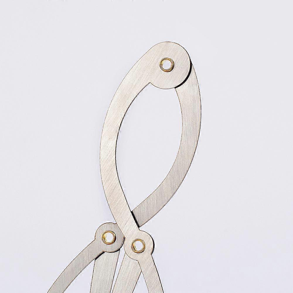 Compas à Sourcils Ratio D'or En Acier Inoxydable - Pliable, Mesure Précise, Placement Sourcils Parfait, Neuf