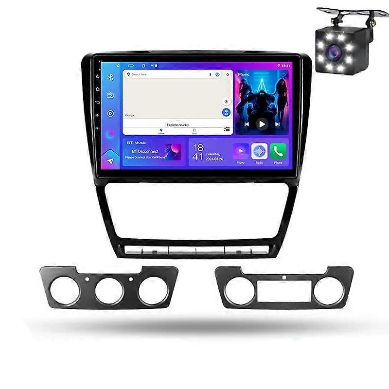 Car Radio For Skoda Octavia 2 A5 2008-2013 Android Navigation GPS Player Stereo Carplay