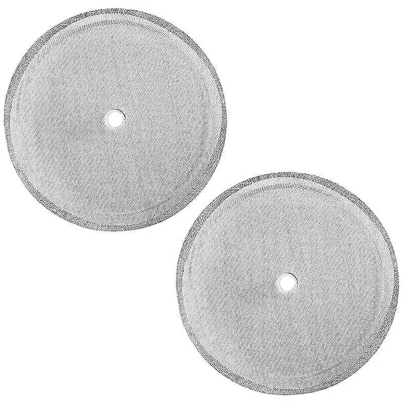 2 Packs French Press Replacement Filters Mesh Screen Perfect for 34 ,8 Cup French Press