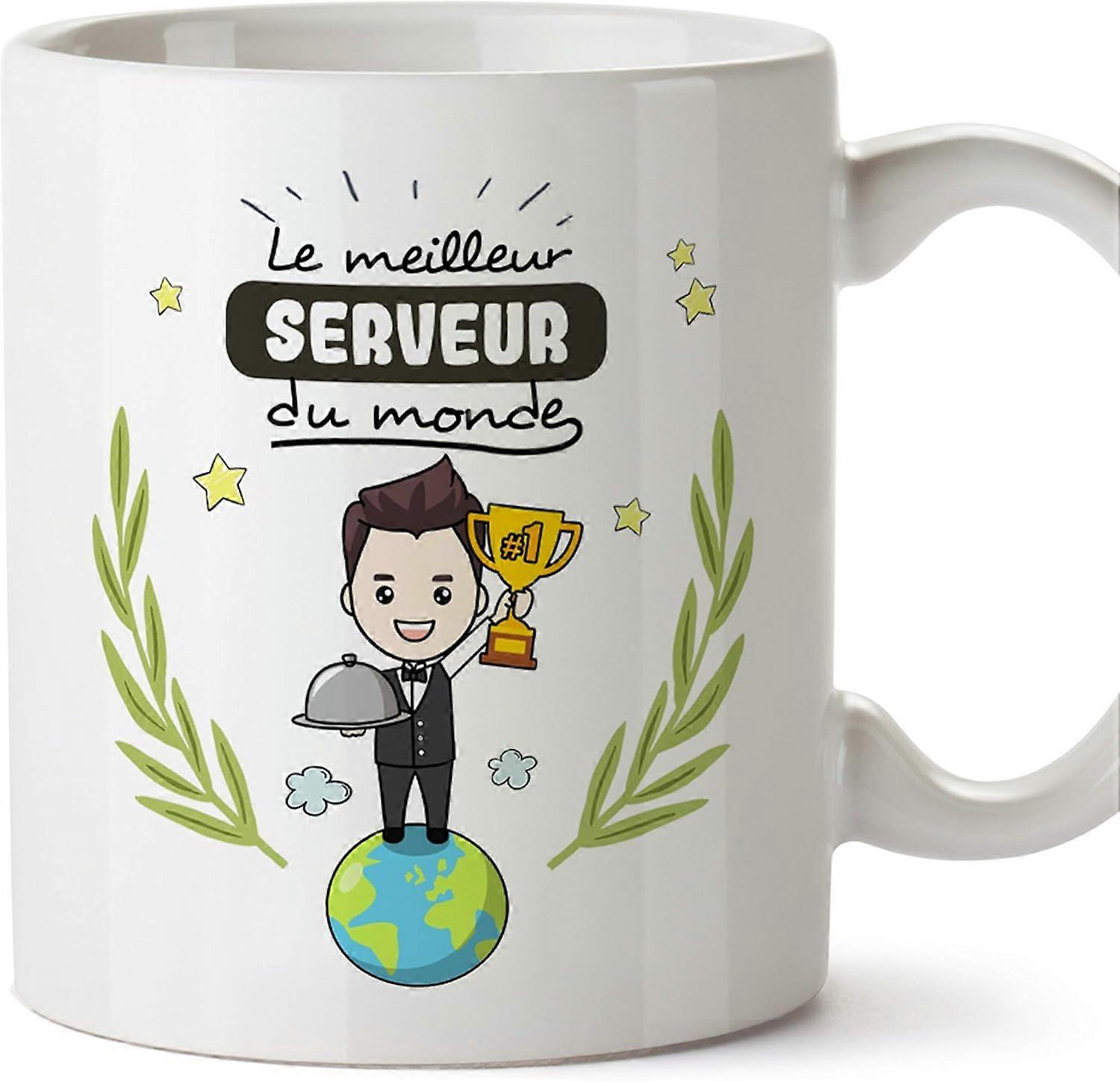 (Mugg på franska) Servitör 330 ml Design 490