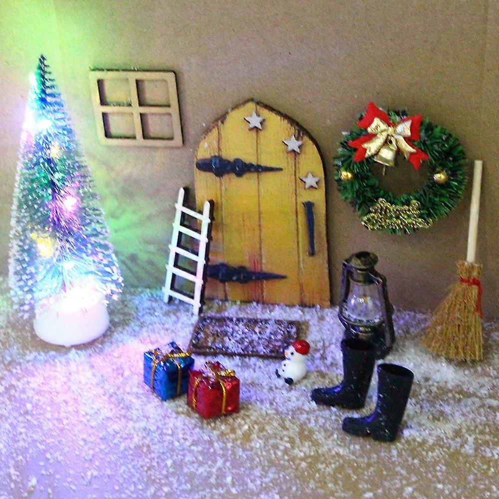 12Pcs Gnome Door Accessories Set Non-toxic and Durable Toy Gift for Children Toddlers