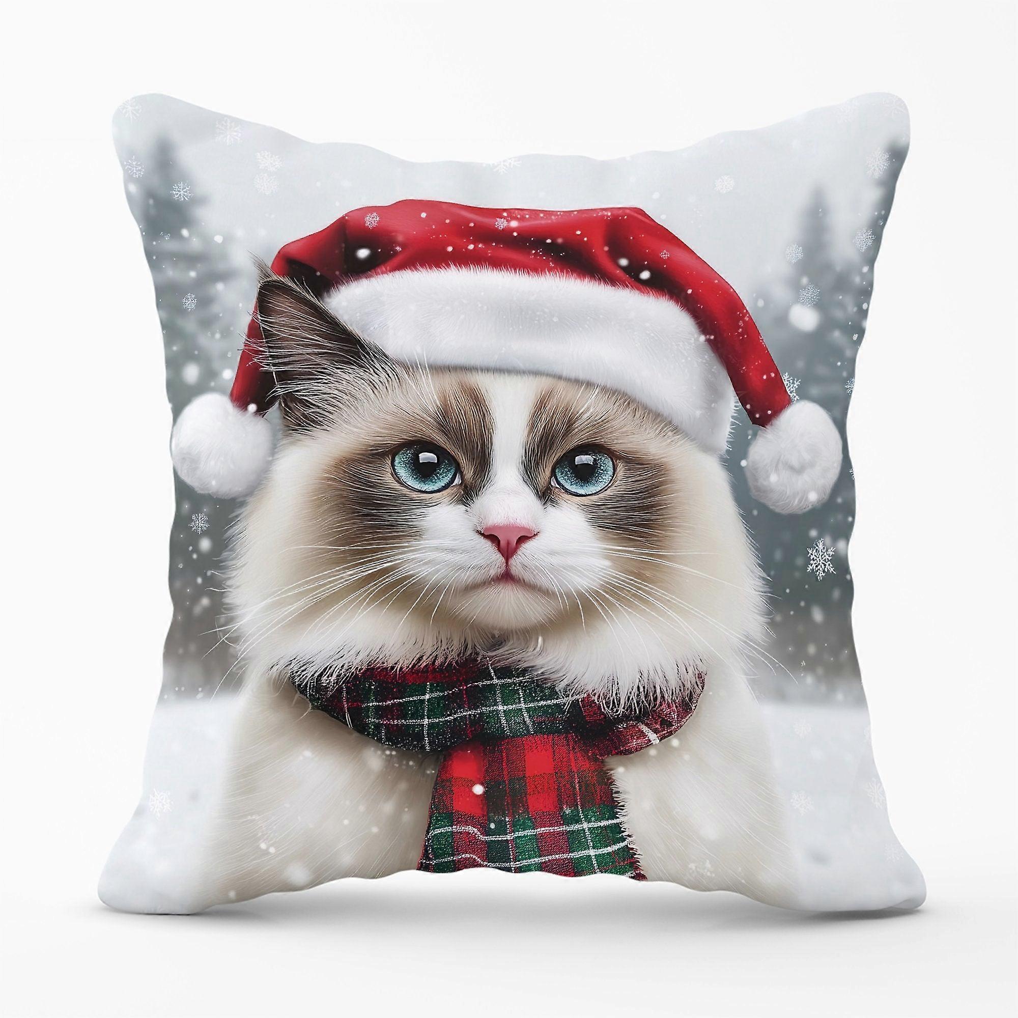 Christmas Ragdoll Cushion