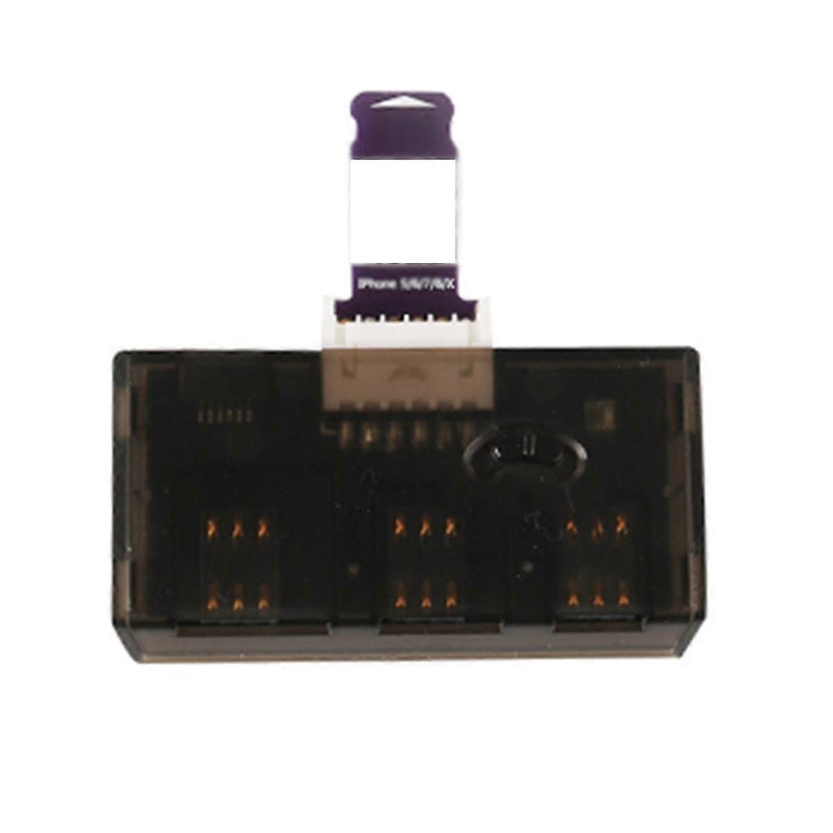 4-Slot SIM Card Adapter Multi-SIM Card Reader Mini SIM Nano with Alone Control Switch for 5/6/7/8/X /Android