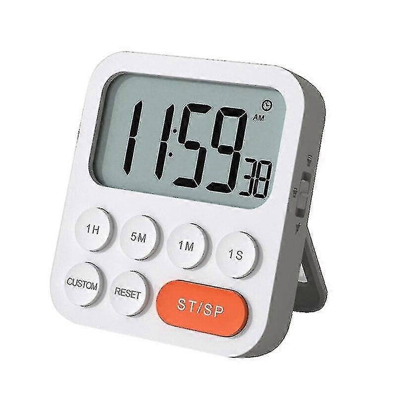kitchen Digital Cooking Timer With Custom Mode Magnetic Count Up