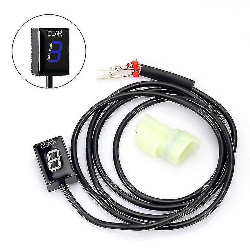 Lcd Speed Display Screen Universal Gear Indicator Motorcycle Accessories -JRCH