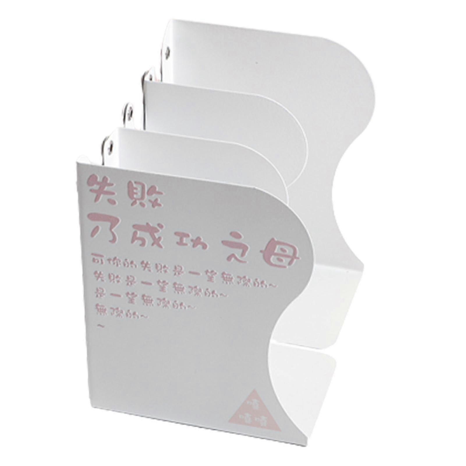 Multipurpose Retractable Bookend Creative Adjustable Metal Book Holder