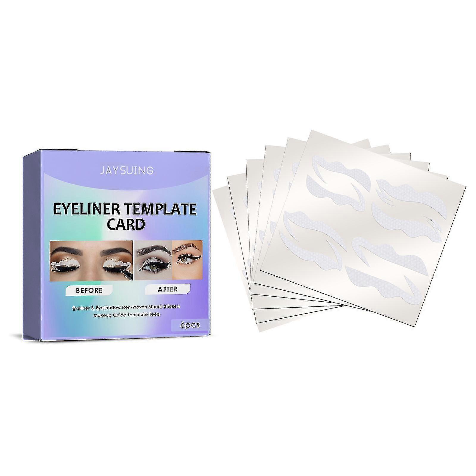 Eyeliner Card Eye Shadow Eyeliner Card